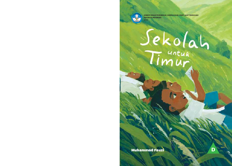 Sampul buku Sekolah untuk Timur